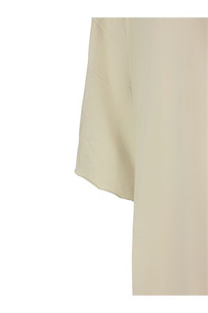 T-shirt oversize in jersey di cotone beige RICK OWENS | RU01F2283JA138